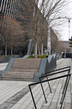 Vilnius, Litvanya 'daki modern bina