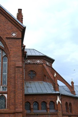 Litvanya 'nın Sasnava kentindeki tarihi bina.