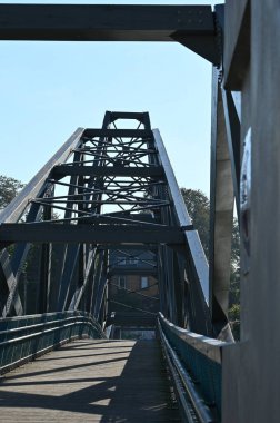 Kaunas, Litvanya 'daki nehir manzarası