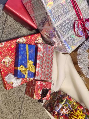 Piyasada Noel süslemeleri