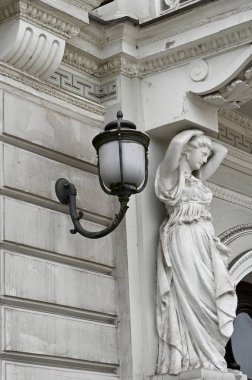 Vilnius, Litvanya şehrinin ön cephesi