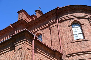 Panevezys, Litvanya 'da tuğla duvar