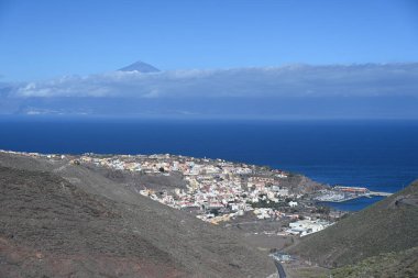 Akdeniz Adası 'nın manzarası.