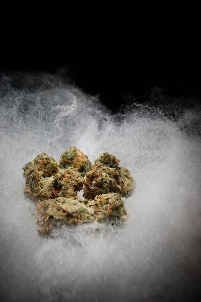 Marihuana Kanapie Farszu Chmury — Zdjęcie stockowe