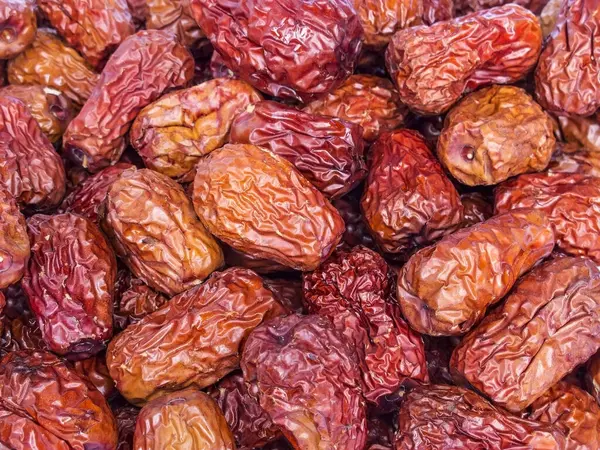 Dried Red Date Chinese Jujube — Stock Photo, Image