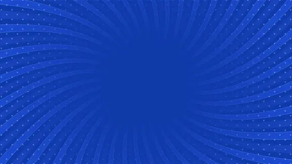 Mavi Güneş Işıkları Kağıt Doku Arkaplanlı Retro. Soyut Patlama Güneş ışınları Deseni Tasarımı. Vektör Spiral Büküm Çizimi.
