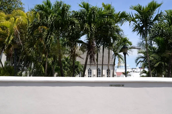Foto Stata Scattata Nassau Capitale Delle Bahamas Una Vista Sul — Foto Stock