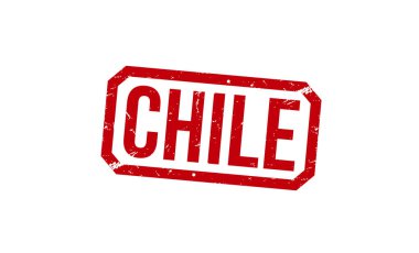 Chile stamp red rubber stamp on white background. Chile stamp sign. Chile stamp.