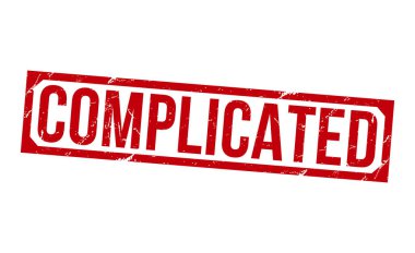 Complicated rubber stamp vector illustration on white background.