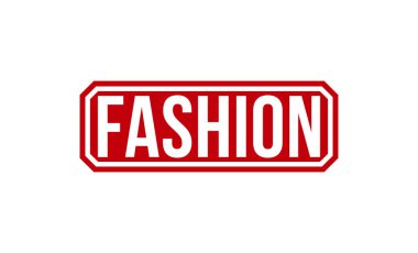 fashion stamp red rubber stamp on white background. fashion stamp sign. fashion stamp.