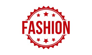 fashion stamp red rubber stamp on white background. fashion stamp sign. fashion stamp.