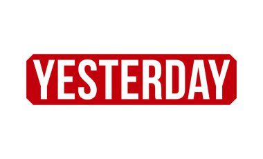 Dün Kırmızı Lastik Damga vektör tasarımı.