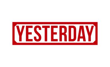 Dün Kırmızı Lastik Damga vektör tasarımı.