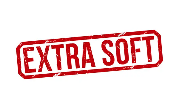 Extra Soft stamp red rubber stamp on white background. Extra Soft stamp sign. Extra Soft stamp.