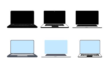 Modern laptop Icon in Outline Style. Perfect for UI, Web, and Graphic Design Projects.