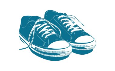 Modern shoes Icon in Outline Style. Perfect for UI, Web, and Graphic Design Projects.