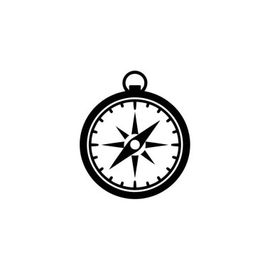 Şeffaf arkaplanı olan seyrüsefer pusulasının izole edilmiş vektör çizimi. Yönlendirme için klasik bir pusula gülü özelliği.