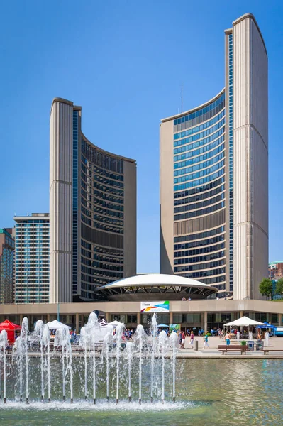 Nuovo Municipio Toronto Canada — Foto Stock