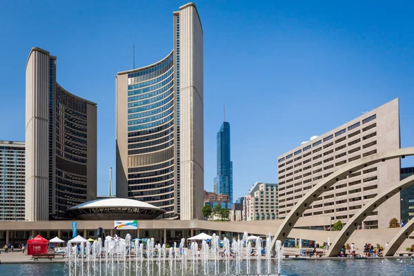 Het Nieuwe Stadhuis Van Toronto Canada — Stockfoto
