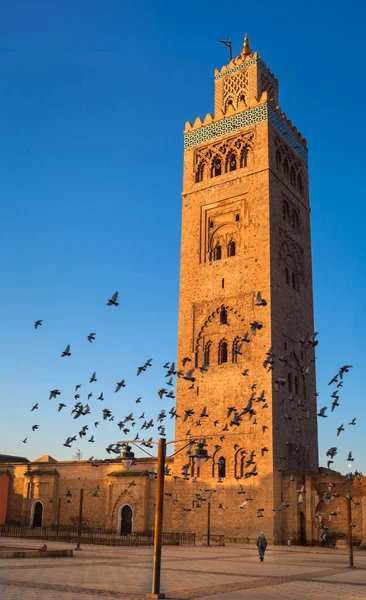 Minaret Mosquée Koutoubia Marrakech Maroc — Photo