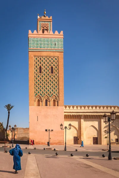 モロッコ マラケシュ 2014年2月28日 モロッコ マラケシュのカスバ またはエルマンツール モスク — ストック写真