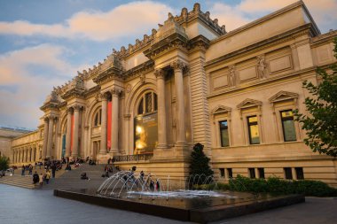 NEW YORK - CIRCA ECTOBER 2016: Metropolitan Sanat Müzesi (The Met), New York, ABD