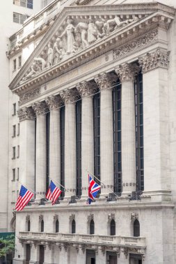 New York Borsası (NYSE) binası, New York, ABD