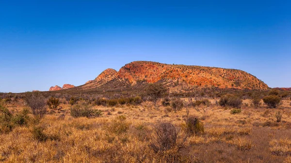 Formações Rochosas Macdonnell National Park Território Norte Austrália — Fotografia de Stock