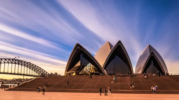 Sydney Österrike Circa August 2016 Sydney Opera House Sydney Australien — Stockfoto