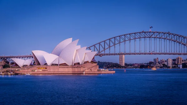 Sydney Österralien Circa August 2016 Sydney Opera House Och Harbour — Stockfoto