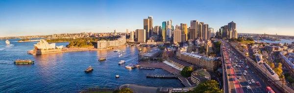 Panoramic View Sydney Business District Opera House Sydney Australia — Stock Photo, Image