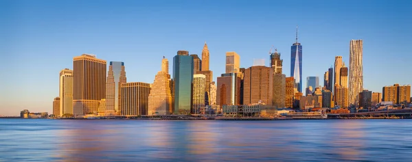 Skyline Lower Manhattan New York City Usa — Stock Photo, Image