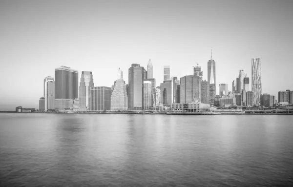 金融地区のスカイライン ローワーマンハッタン ニューヨーク アメリカ合衆国 — ストック写真