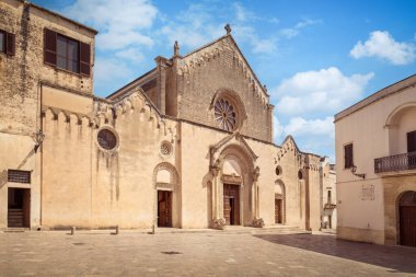 İskenderiyeli Aziz Catherine Bazilikası 'nın cephesi, Galatina, Lecce