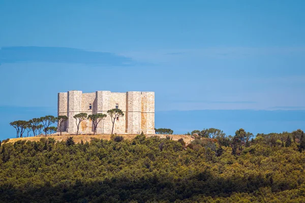 Castel Del Monte Andria Suggestiva Misteriosa Fortezza Medievale Costruita Federico — Foto Stock