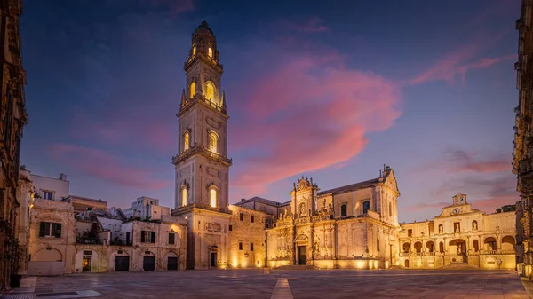 Duomo Plein Met Kathedraal Van Mary Assumptie Santa Maria Assunta — Stockfoto