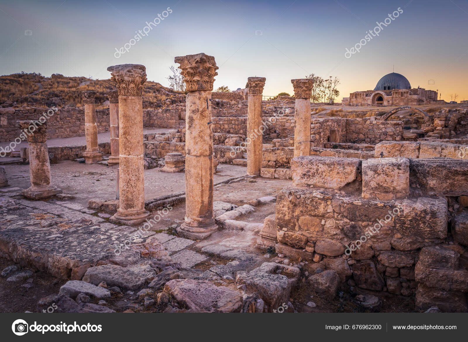 Byzantine Church Amman Citadel Amman Jordan — Stock Photo © Maurizio De ...