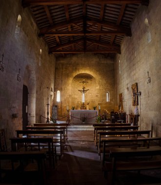 Santa Maria Assunta Kilisesi, San Quirico d 'Orcia, İtalya