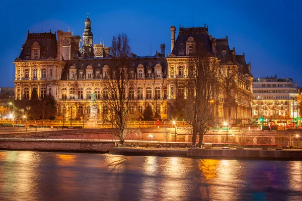 Hotel Ville Stadhuis Van Parijs — Stockfoto