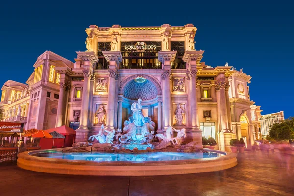 Una Copia Famosa Fontana Trevi Roma Italia Ubicada Las Vegas —  Fotos de Stock