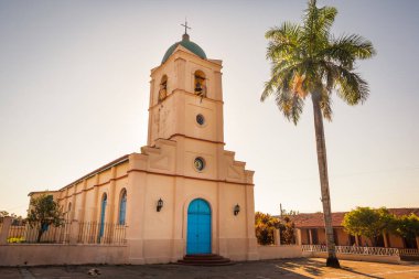 Güzel küçük Vinales Kilisesi, Küba