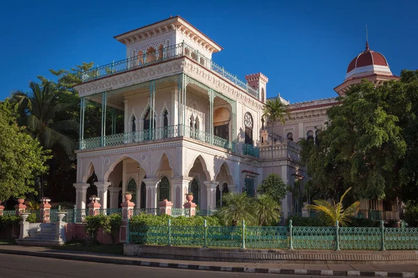 Exteriors Valle Palace Palacio Valle Cienfuegos Cuba — Stock Photo, Image