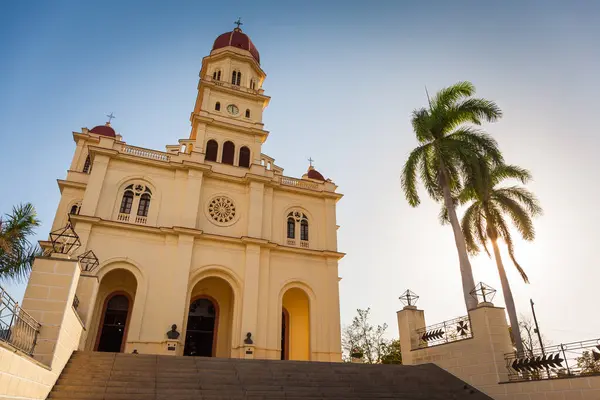 Famosa Basílica Cobre Ubicada Santiago Cuba Cuba — Foto de Stock