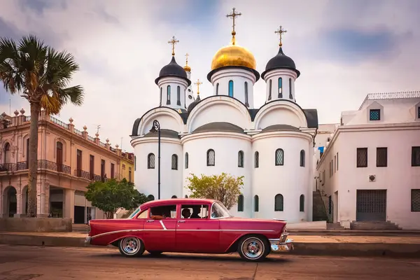 Orosz Ortodox Templom Old Havanna Kuba — Stock Fotó