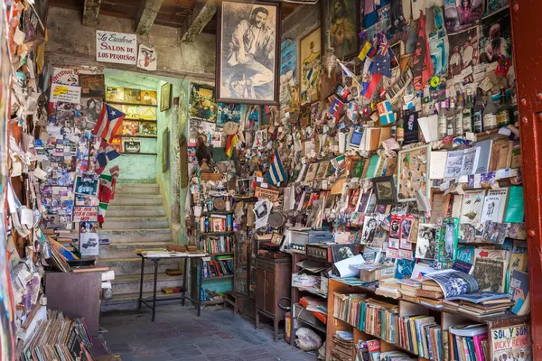 Vintage Bookstore Santiago Cuba Cuba — Stock Photo, Image
