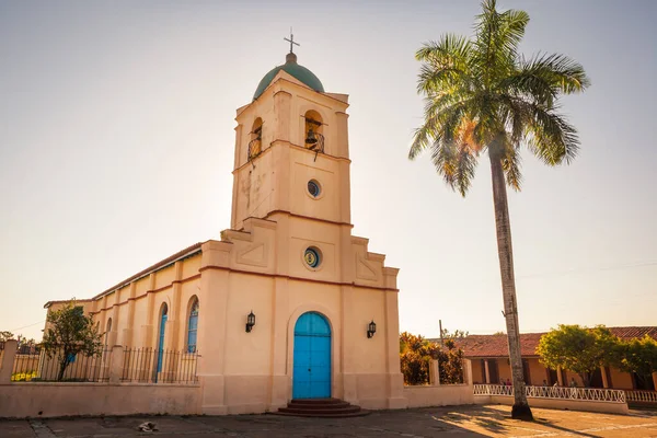 Die Schöne Kleine Kirche Von Vinales Kuba — Stockfoto