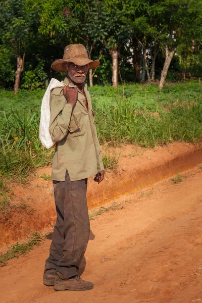 Местный Фермер Виналесе Куба — стоковое фото