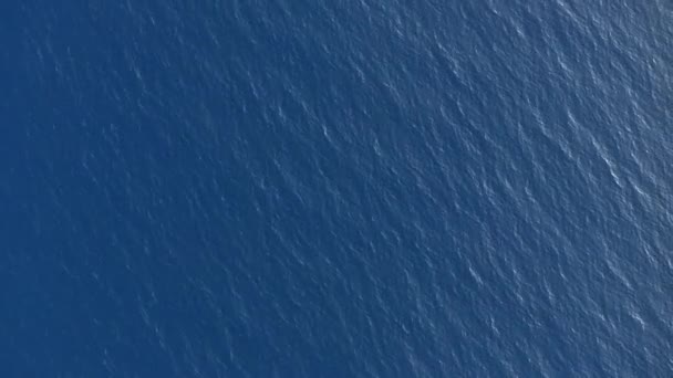 旅行をテーマにしたビデオ背景のための海の静かな広大さを示す航空映像 — ストック動画