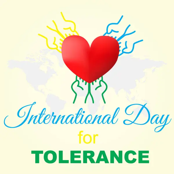 International Day for Tolerance. Vector illustration.
