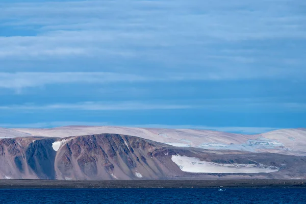 Niesamowita Przyroda Krajobraz Svalbard — Zdjęcie stockowe